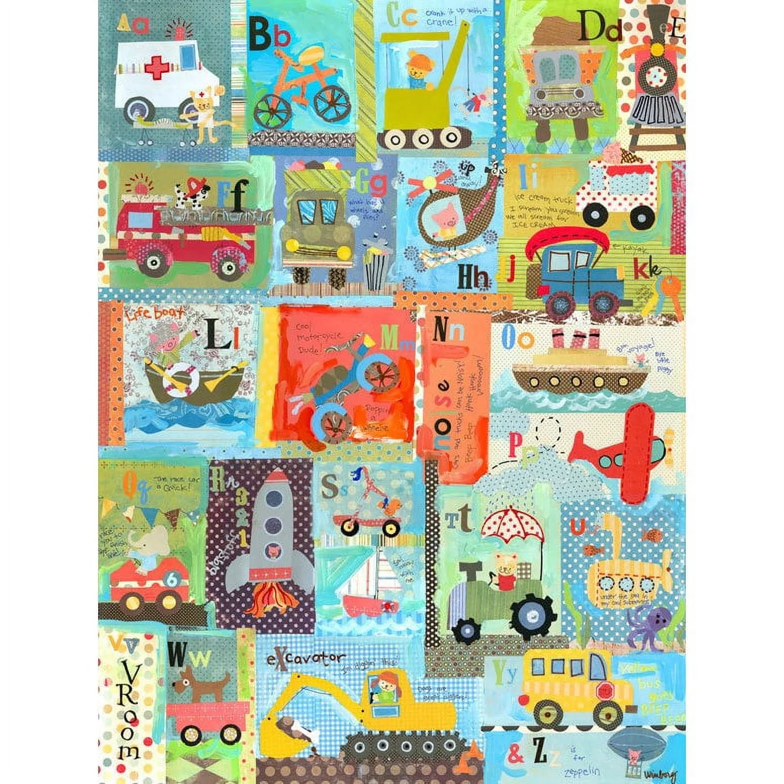 Oopsy Daisys Go Alphabet Can - Vibrant Learning Fun
