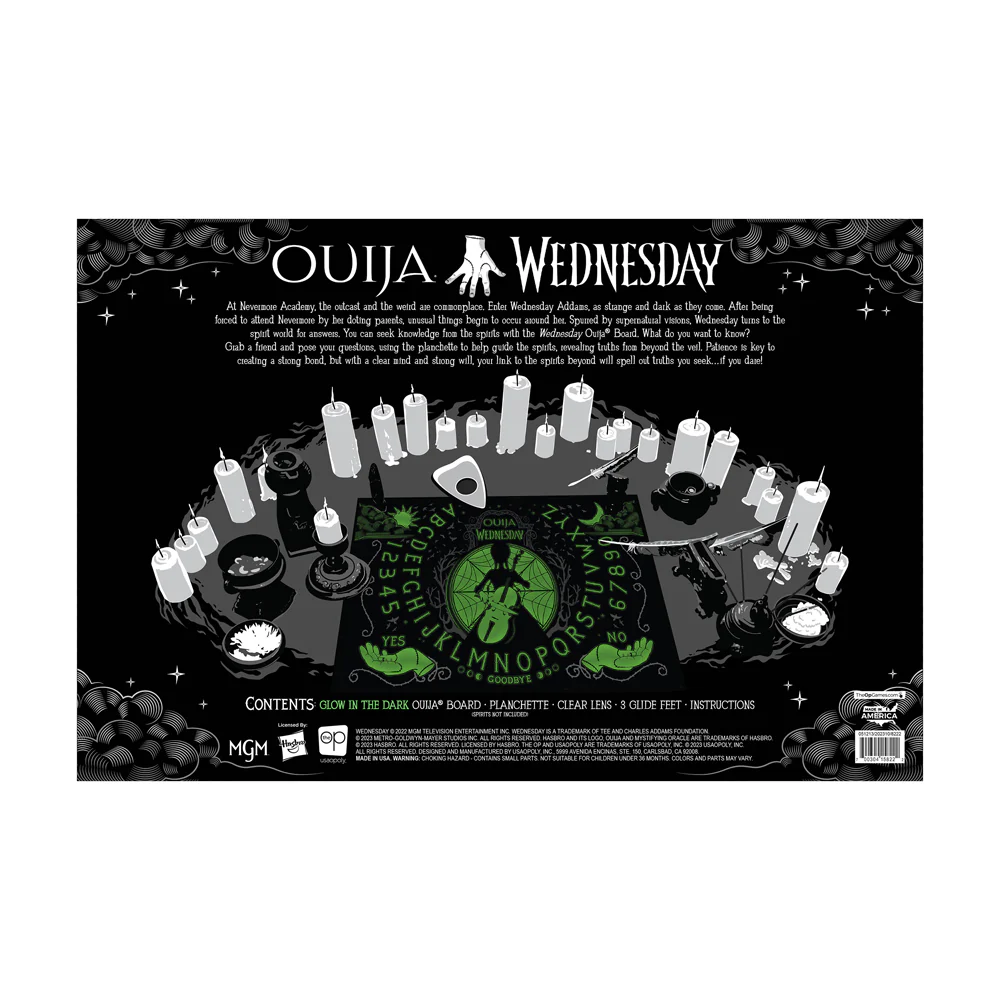 Wednesday Edition Ouija Board Game by USAopoly - Image 2