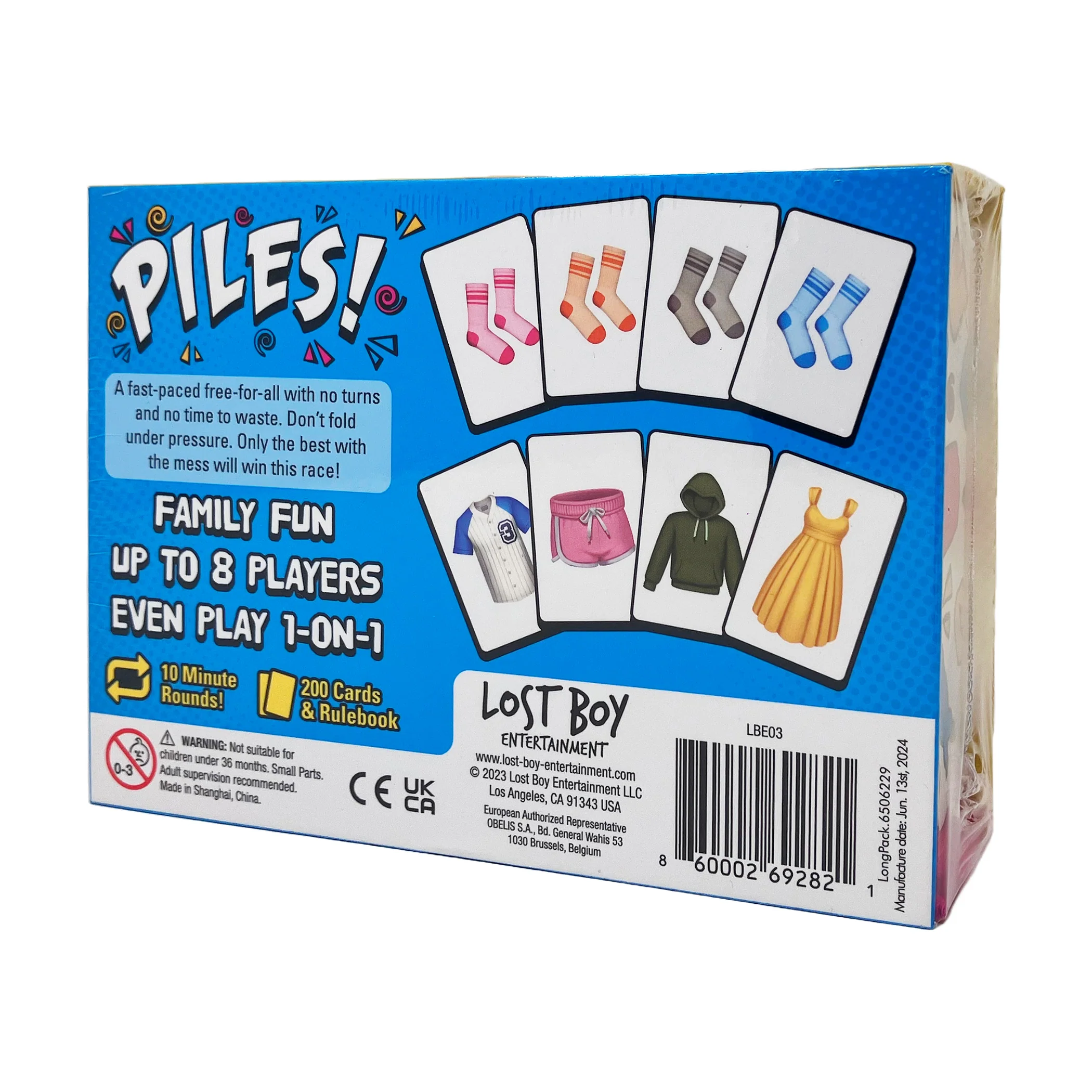 Piles! Quick-Thinking Card Grab Family Game - Image 2
