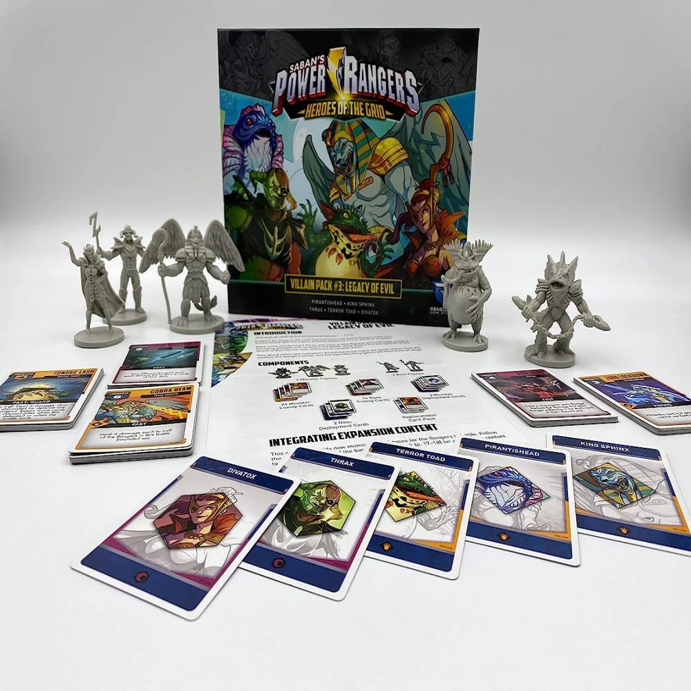 Power Rangers: Heroes of the Grid Villain Pack #3 Legacy of Evil Expansion Set - Image 5