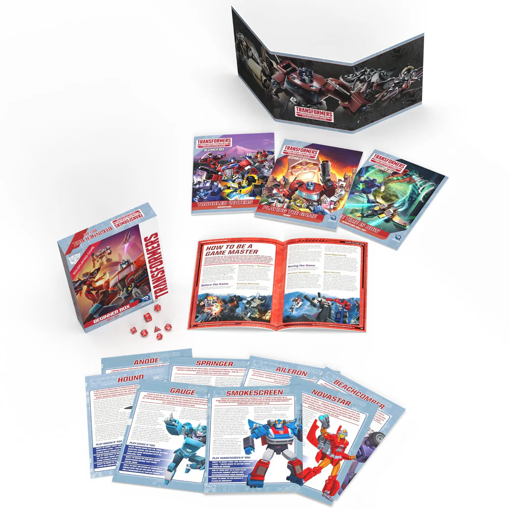 Renegade Game Studios Transformers Roleplaying Game Starter Set