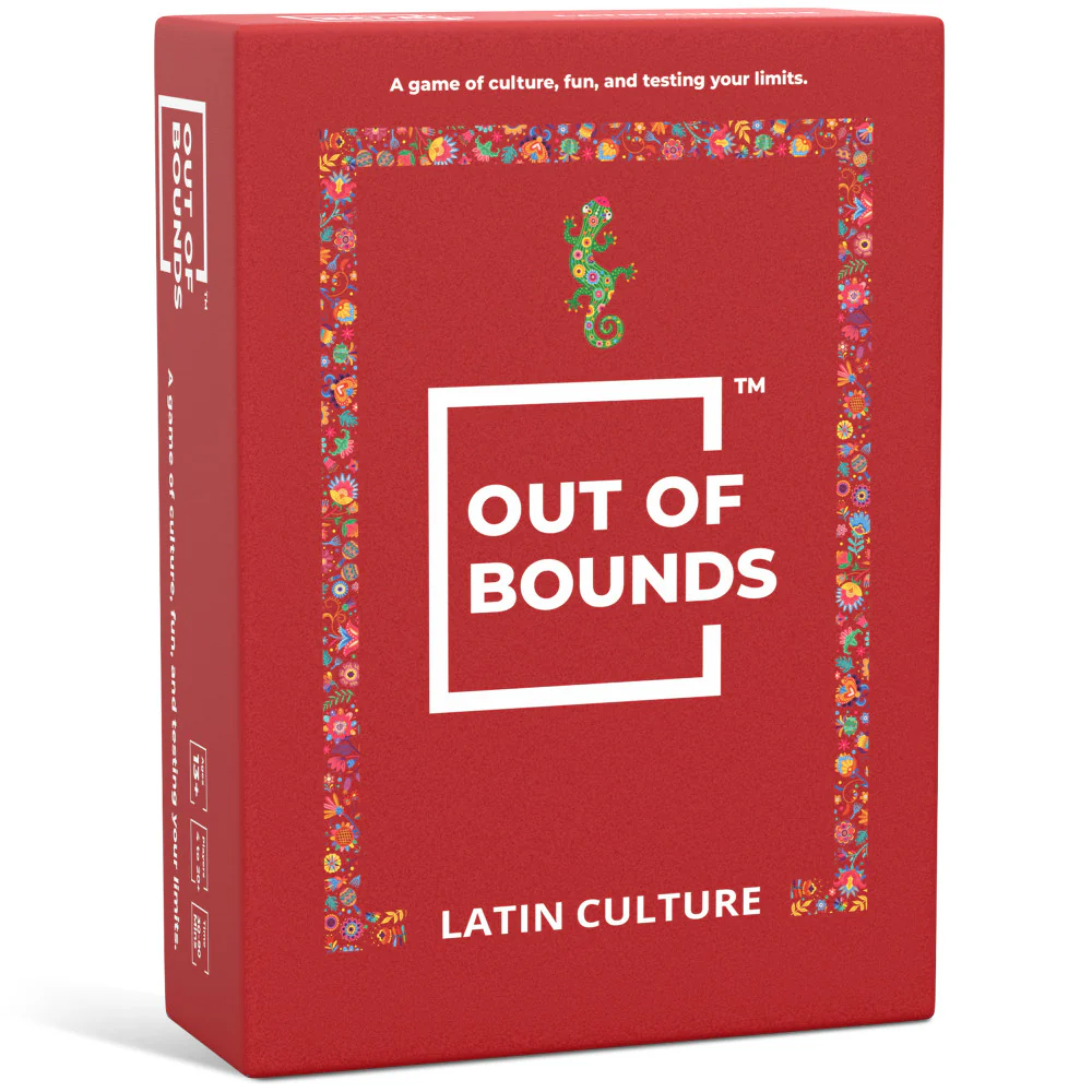 Simpli Gaming Out of Bounds: Latin Culture Card Game, Ages 13+