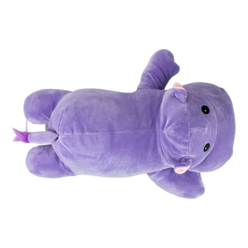Snoozimals 20 inch Ultra-Soft Ernie the Hippo Plush - Image 4