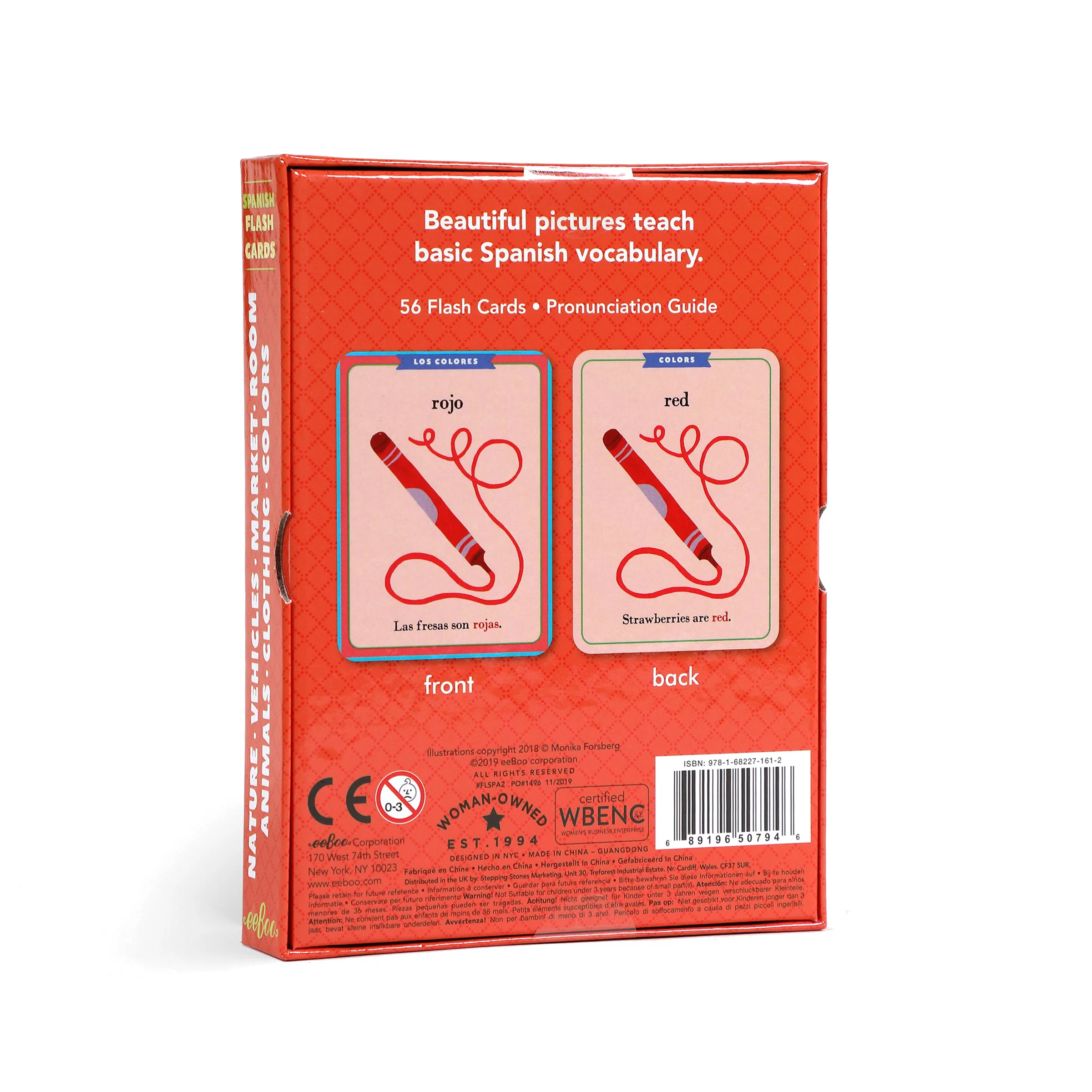 Spanish Flash Cards - 3rd Edition Language Learning Set - Image 3