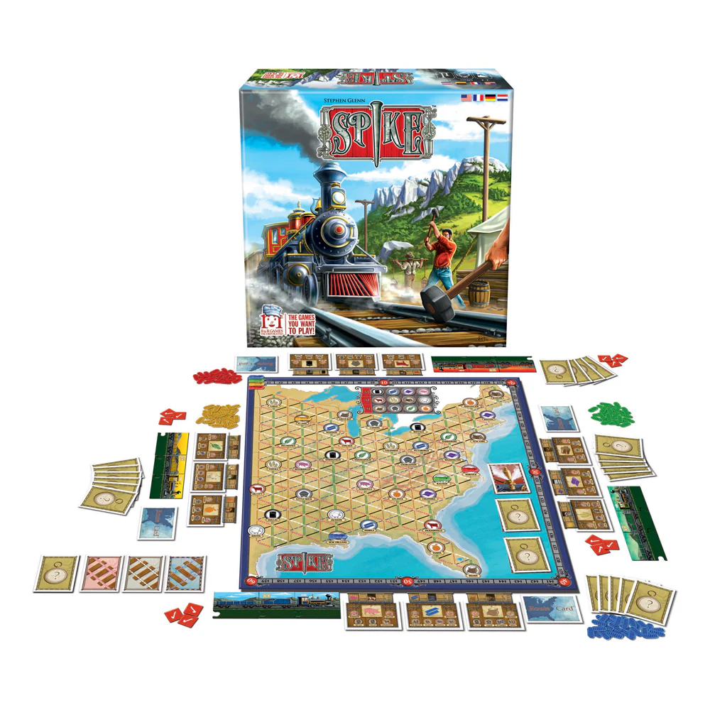 Spike Strategic Rail Network Board Game by R&R Games - Image 2