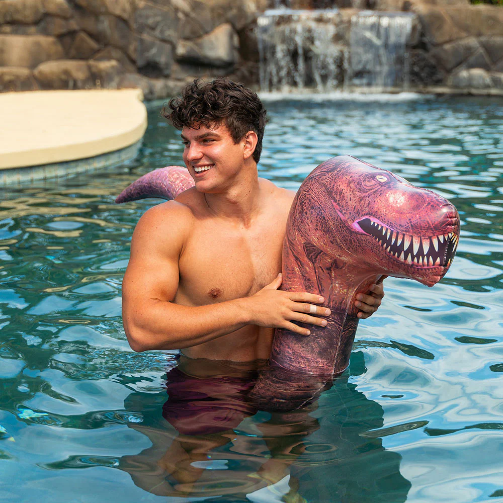 PoolCandy Large T-Rex Ride-On Pool Noodle - Dinosaur T-Rex - Image 2
