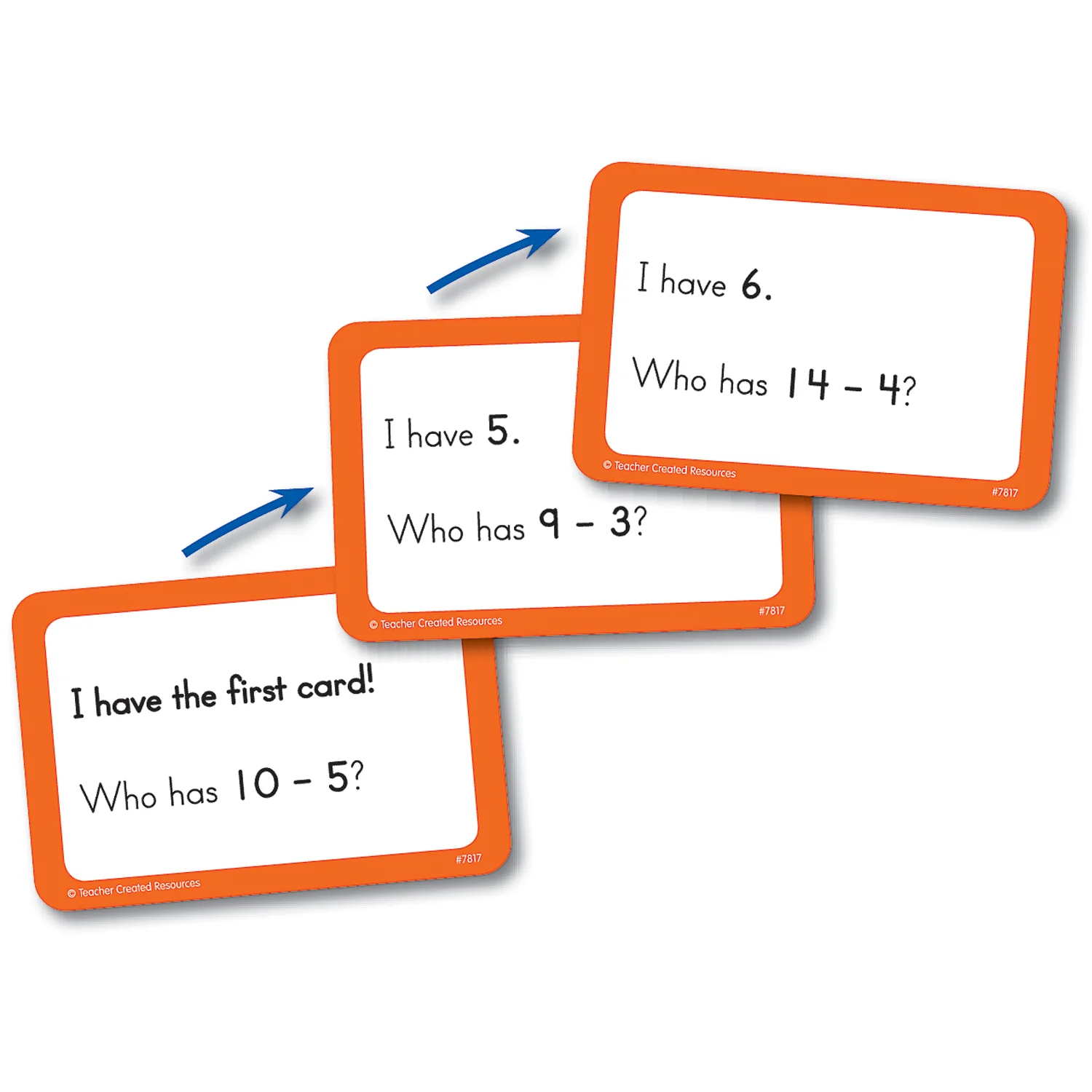Teacher Created Resources I Have, Who Has Math Game for Grades 1-2 - Image 2
