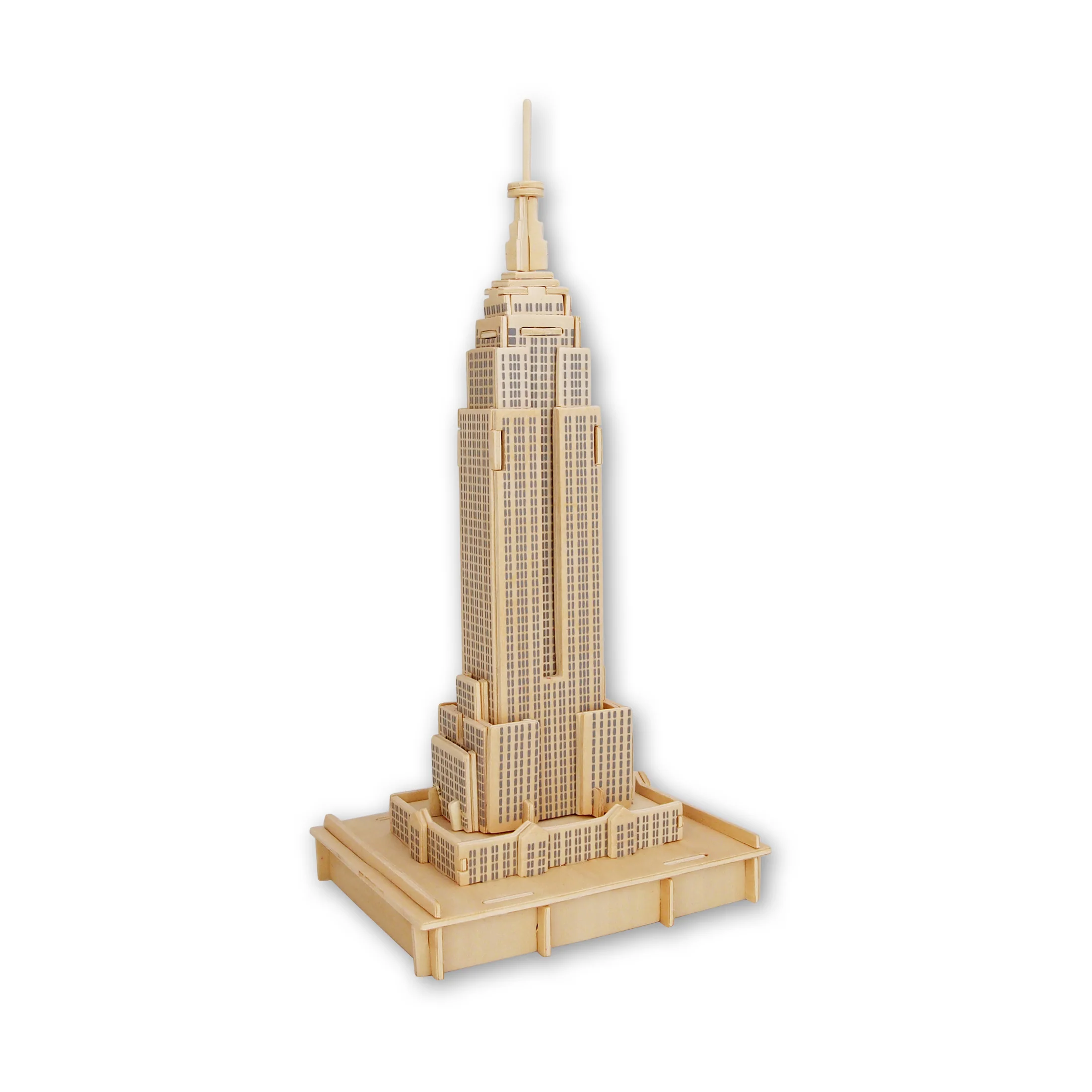 Empire State Building 58-Piece 3D Wooden Puzzle - Image 2