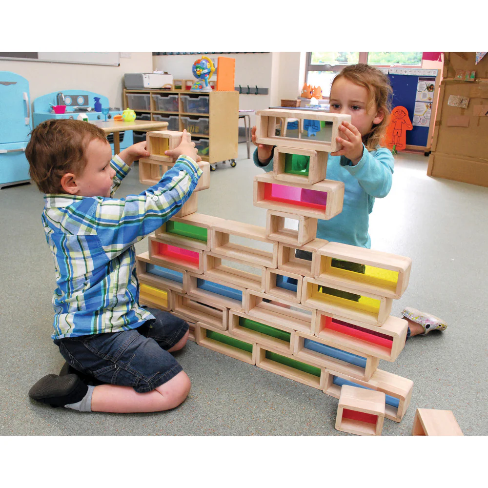 TickiT Rainbow Bricks 36-Piece Set – Colorful Building Blocks - Image 5