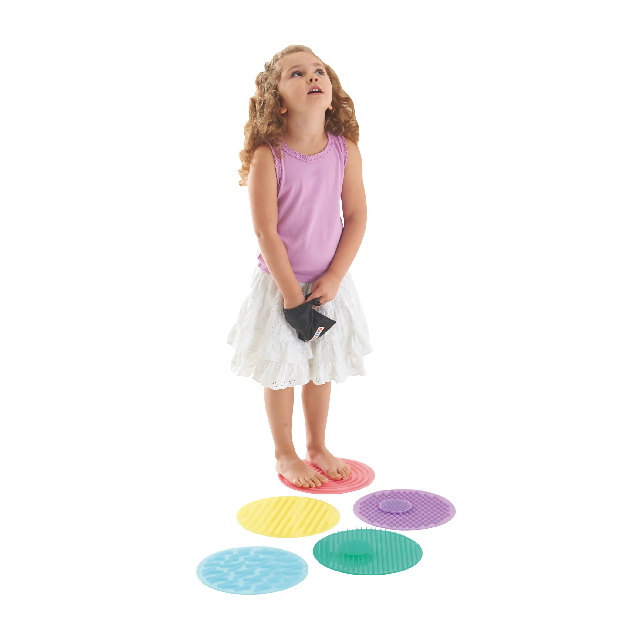 TickiT SiliShapes Sensory Circles - 10 Piece Tactile Texture Set - Image 3