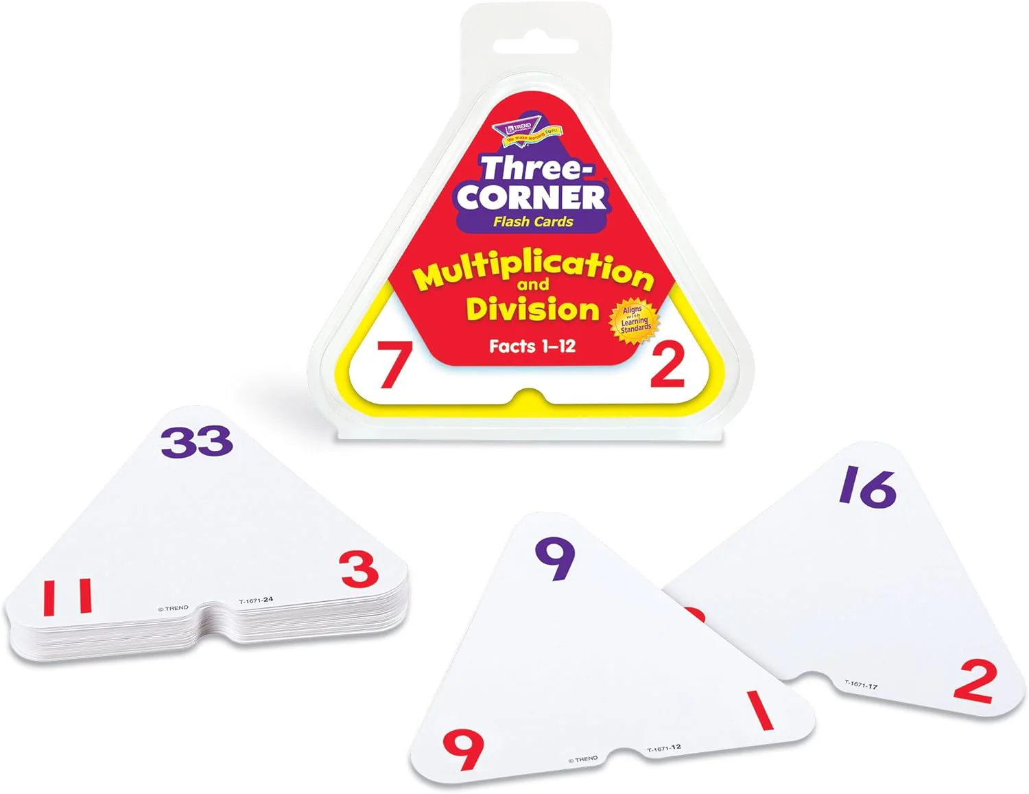 Trend Enterprises Interactive Math Flash Cards - Multiplication & Division - Image 2