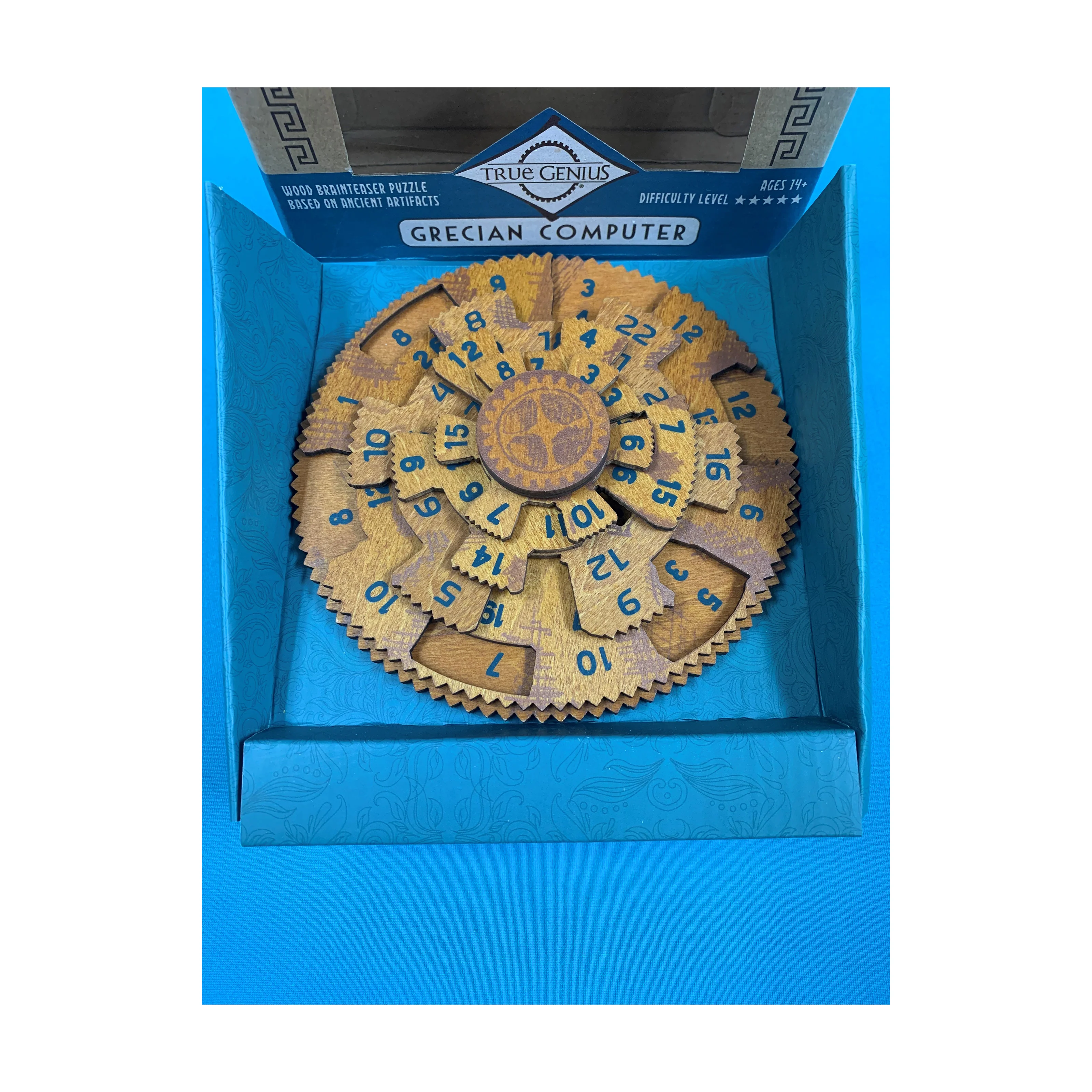 True Genius - Grecian Computer Wooden Puzzle Masterpiece - Image 4