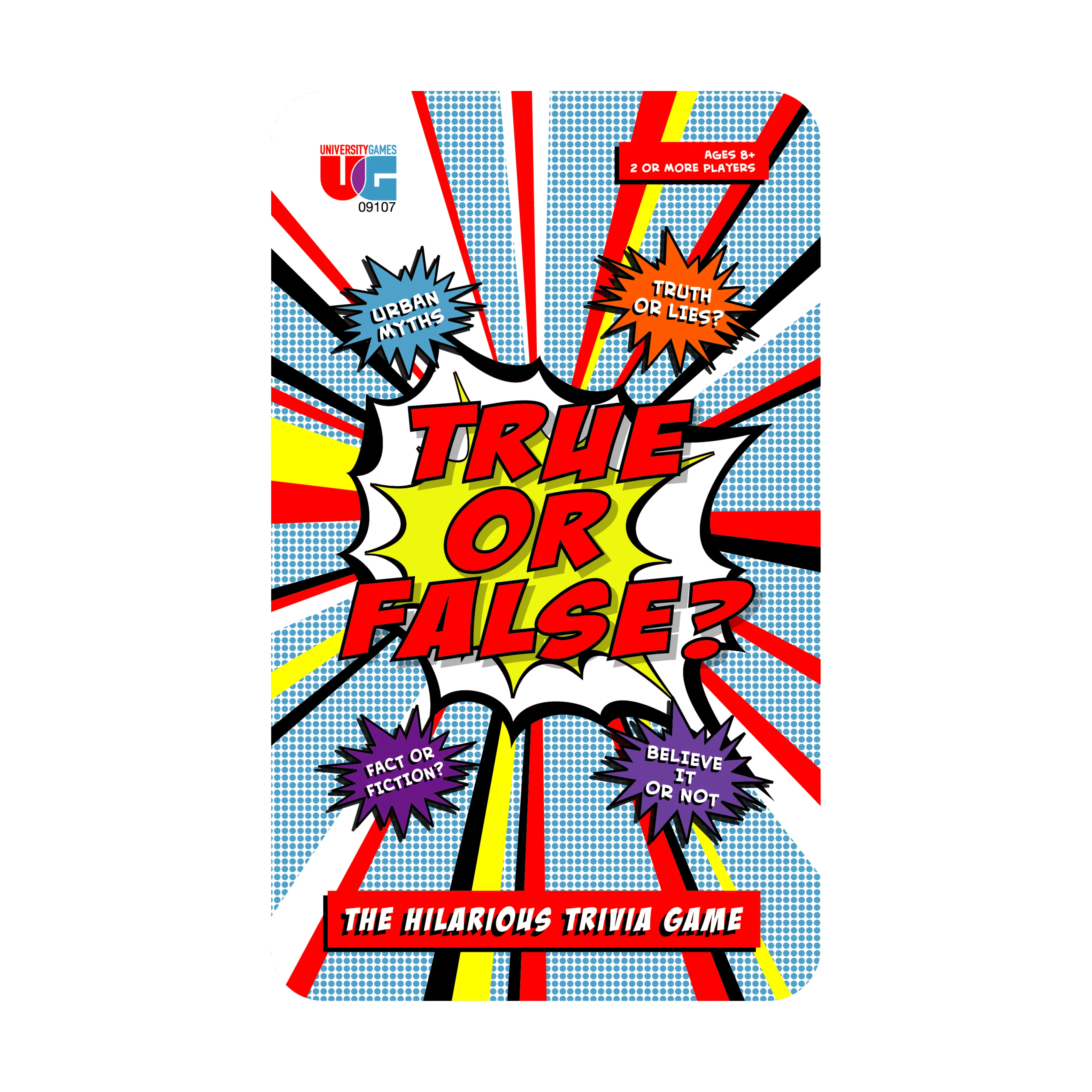 True or False? Tin Travel-Sized Trivia Game - Image 2