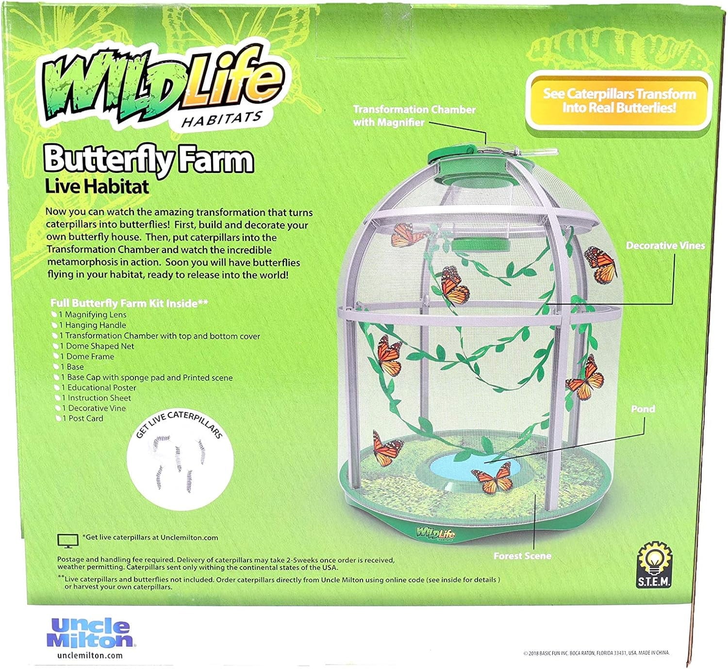 Uncle Milton Butterfly Observing Science Kit - Image 2