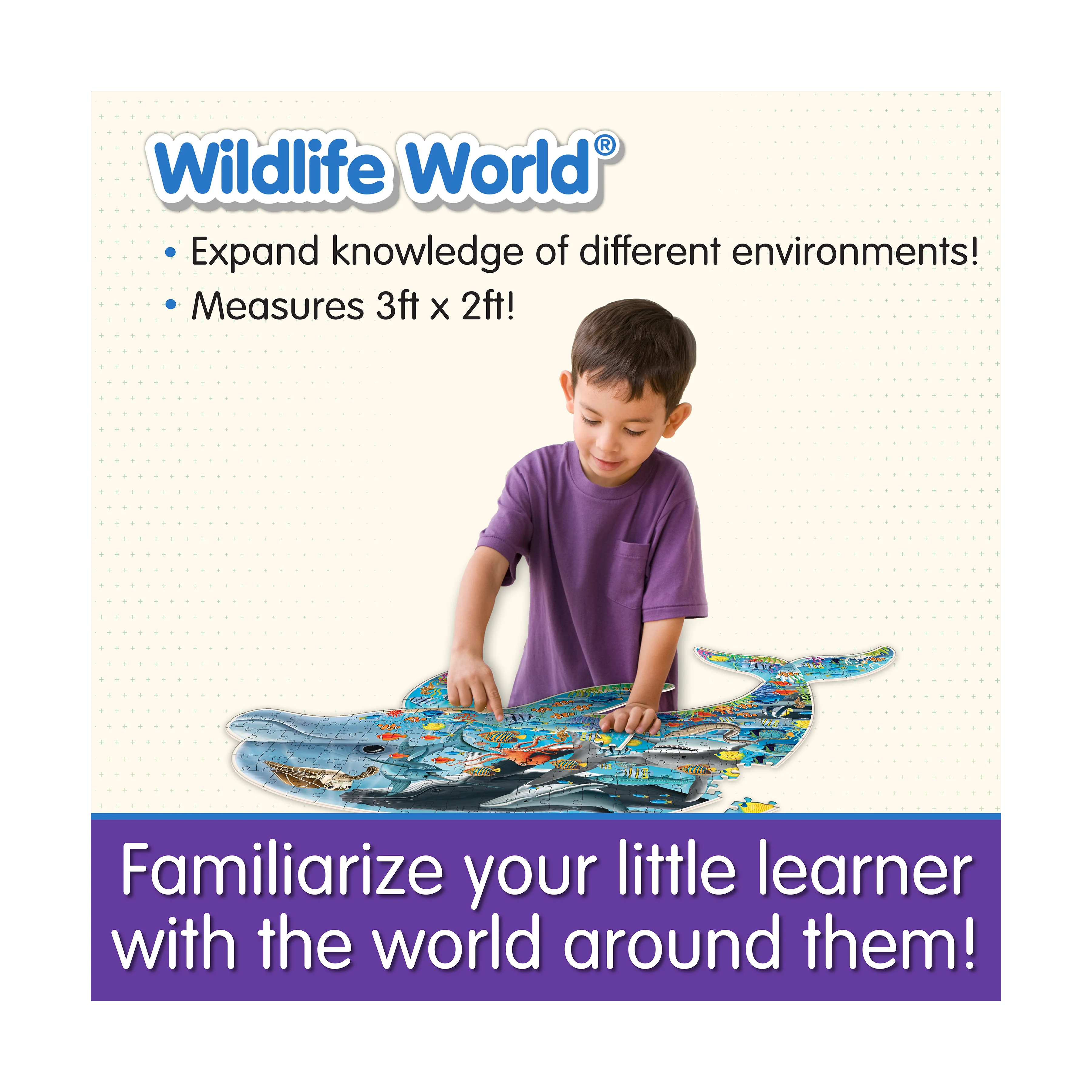 Wildlife World Dolphin-Shaped Sea Life Puzzle - 200 pc - Image 5