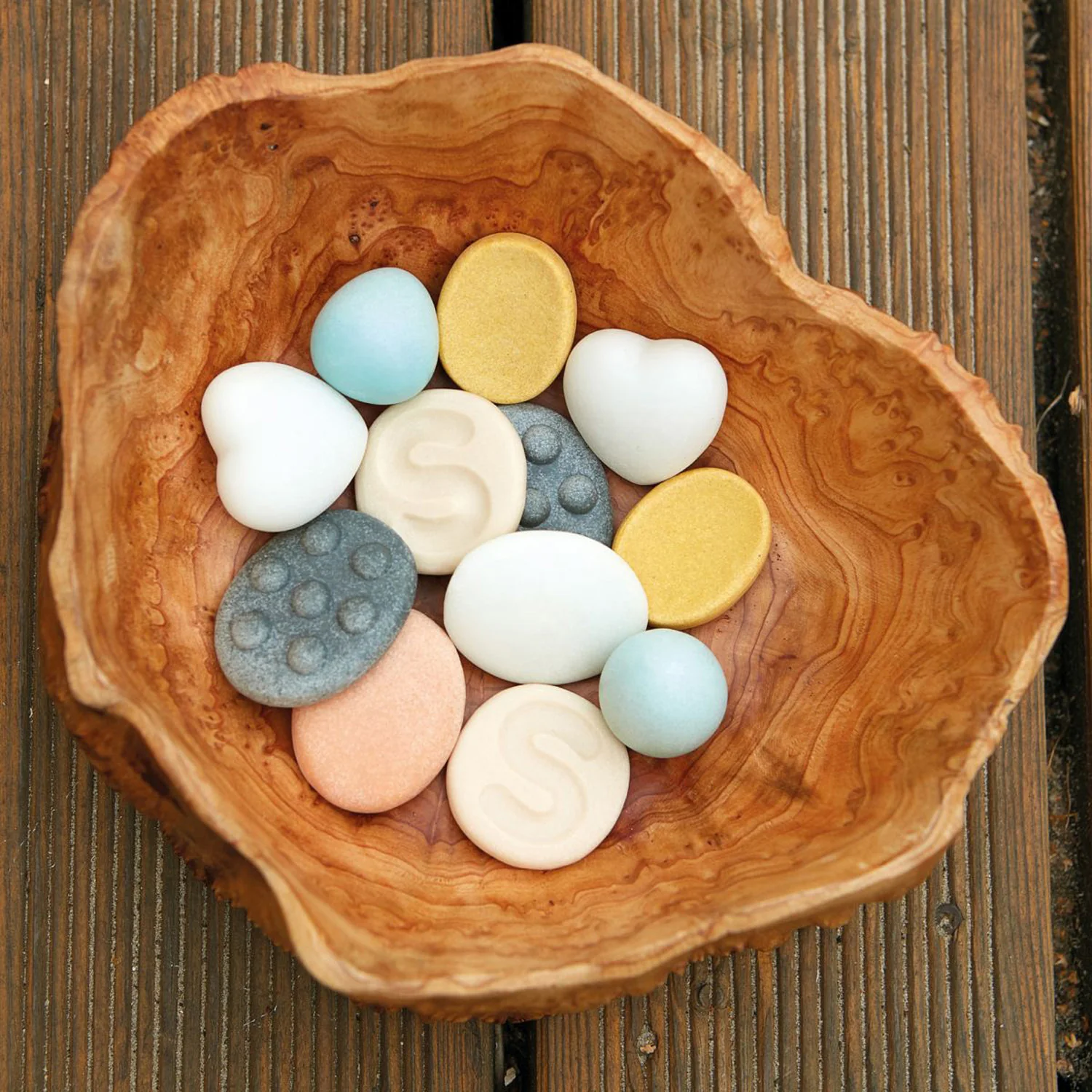 Yellow Door Sensory Worry Stones ‚Äì Calming Focus Aid for Kids, Set of 12 - Image 3